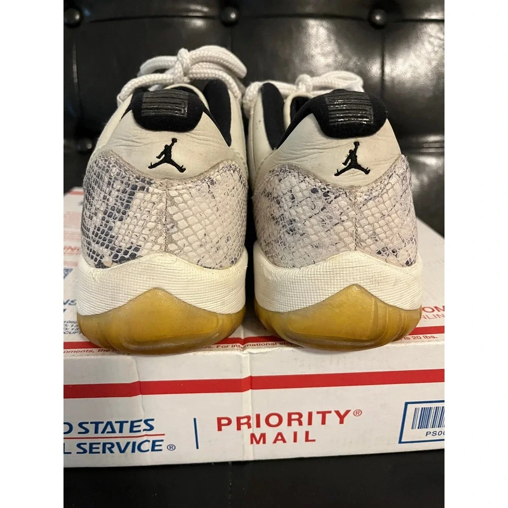 Air Jordan 11 Retro Low Light Bone Snakeskin